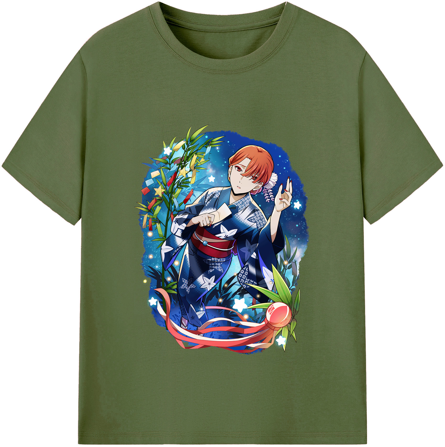 （画像用） 文豪ストレイドッグス Bungo Stray Dogs 綿100％半袖Tシャツ（フロントプリント）